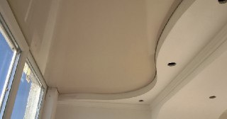 Натяжной потолок на балкон Усть-Илимск, цена 6263 руб.